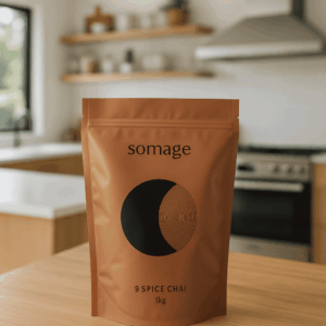 Somage Cinnamon Spiced Chai Latte Powder 1kg (Bulk)