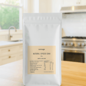 Somage Natural Spiced Chai Latte Powder 1kg (Bulk)